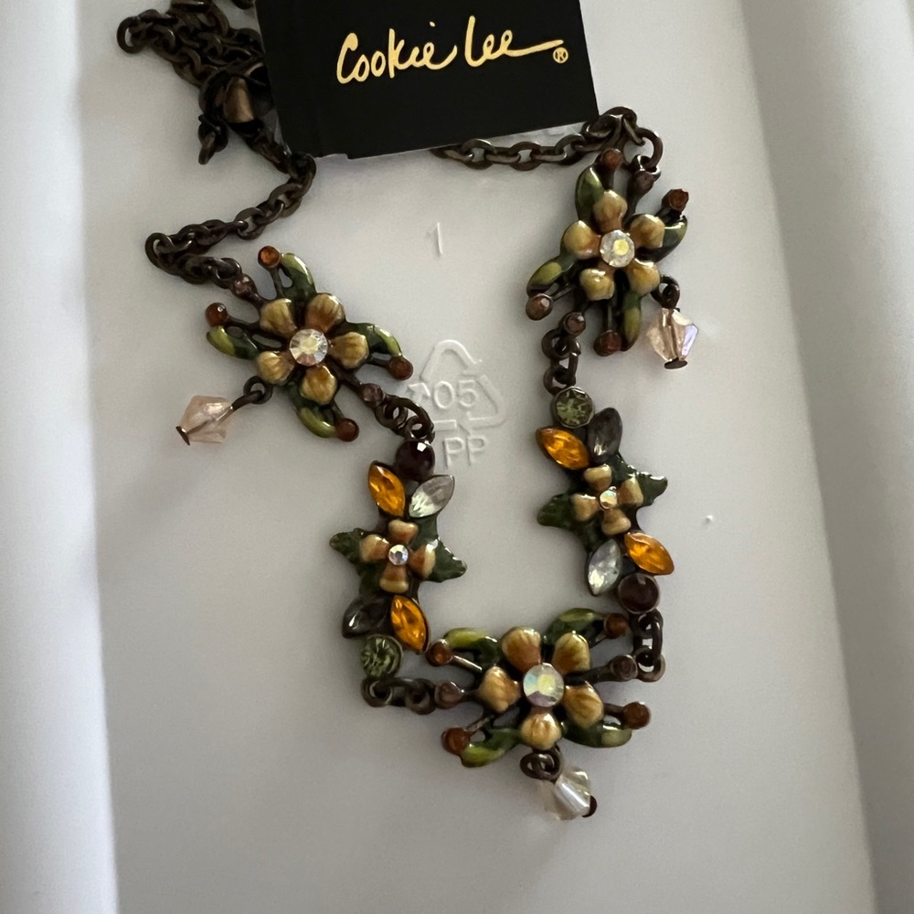 Yellow Spring Garden Necklace